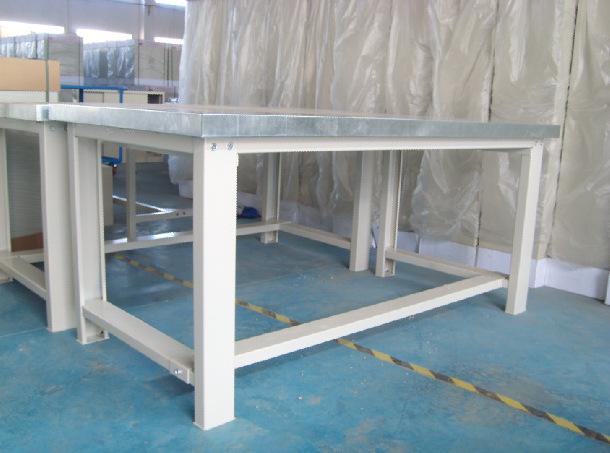 8米s304不锈钢工作台 优质不锈钢 防腐钳工桌 主要用途:适合工厂,车间