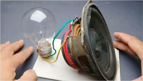 喇叭磁铁制作自由能发电器